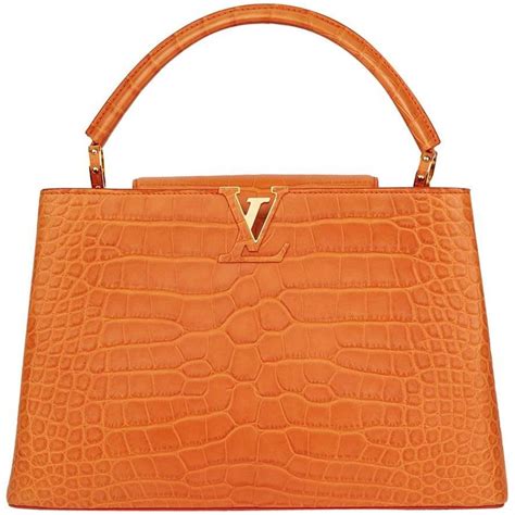 louis vuitton capucines orange